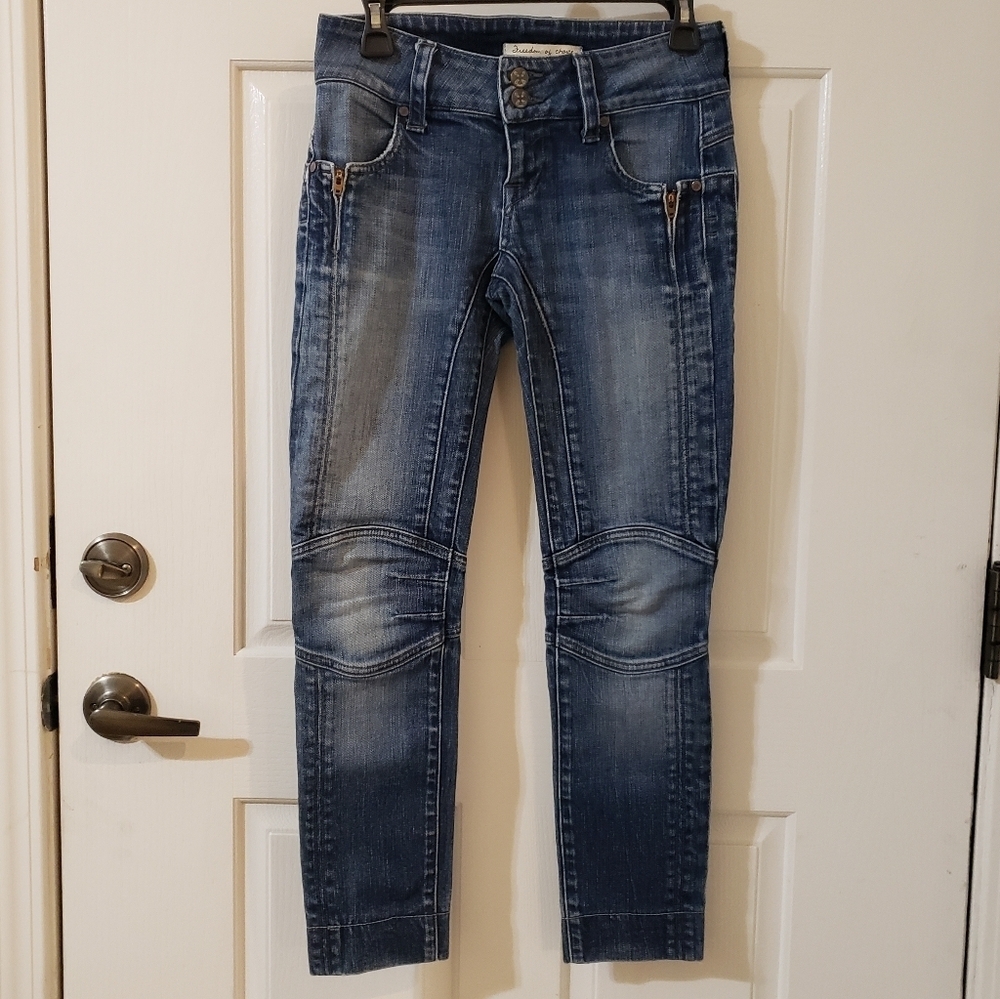 Anthropolgie Freedom Of Choice Women's Blue Jeans
